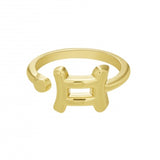 Zodiac Sign Rings - Gemini - Gold