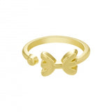 Zodiac Sign Rings - Pisces - Gold