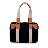 IMARS Stylish Handbag Black Tan For Women & Girls (Messenger Bag) Made With Canvas