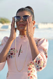 Carnation Pink Formal Knee-Length Dress