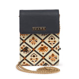 IMARS Stylish Crossbody Blue For Women & Girls (Mobile Bag) Made With Faux Leather