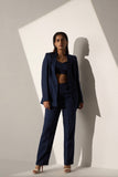 Business Formal Women's Dark blue Suit