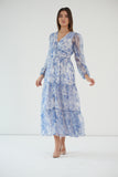 FEEL THE CALM - Georgette maxi dress