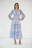 FEEL THE CALM - Georgette maxi dress