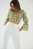 Office Women's Printed 100% cotton handblocked print top
