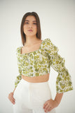 Office Women's Printed 100% cotton handblocked print top