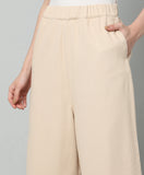 Beige Cropped Pant