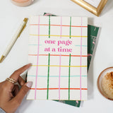 One page at a time A5 Notebook (Dotted) 160 pages
