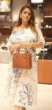 Ladies Office Party Printed Dress