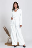 White Women's 3 Piece Business Suit