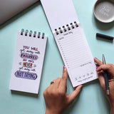 You’ll get away with Failures | Daily Planner | To-do List Notebook for Time Management, Increase Productivity