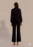 Women's Black Party Co-ord Set for Women