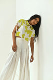 Khadi White Ladies Officewear Trouser