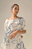 Ladies Office Party Printed Dress