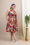 Flaming June Embroidered Tunic Dress