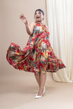 Flaming June Embroidered Tunic Dress