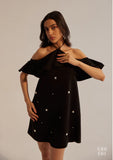 Relaxed fit Women's Ruffle Sleeve dress