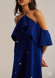 Relaxed fit Women's Ruffle Sleeve dress