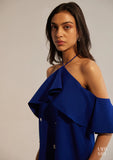 Relaxed fit Women's Ruffle Sleeve dress