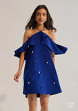 Relaxed fit Women's Ruffle Sleeve dress