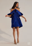 Relaxed fit Women's Ruffle Sleeve dress