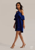 Relaxed fit Women's Ruffle Sleeve dress