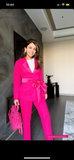 "Pretty in pink" Pant suit