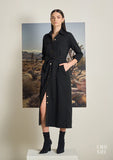 2 in 1 Coat Midi Dress for Women - Officewear