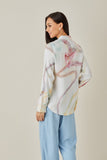 Satin Multicolor Women's  Shirt