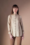 Statement Women's Cotton Shirt With Lace Detailing