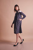 Flared Grey Cotton Comfortable Dress