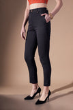 Mid-waist Everyday Workwear Comfortable Black Pants
