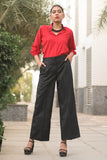 Straight leg pant
