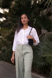 Straight leg pant