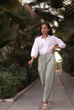 Straight leg pant