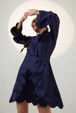 Satin Full sleeves Elegant Office Party Women's Dress