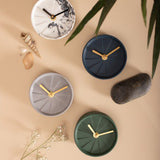 Elevate Royal Green - Concrete Table Clock