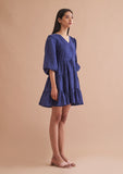 Tiered Cotton Ladies Mini Dress