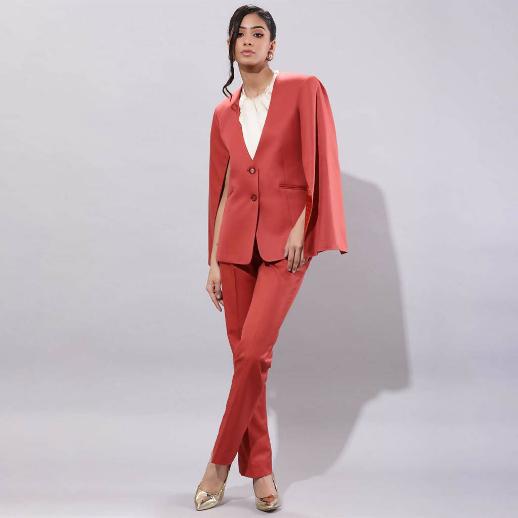 Women's Entrepower Cape Business Suit - Main Image