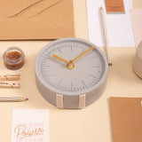 Yours Concretely Eclectic Grey - Concrete Table Clock