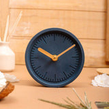 Eclectic Royal Blue - Concrete Table Clock