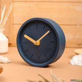 Eclectic Royal Blue - Concrete Table Clock