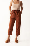 Casual Relaxed cotton Ankle Pants for Women