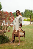 Luxurious Embroidered Full Sleeves Shirt Dress for Women