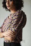 Printed Multicolor Blouse for office