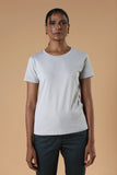 White Casual T-shirt by Qua