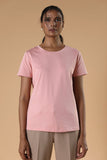 Smart Casual Pink cotton T-shirt
