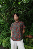 Women's Sopari Akrakh Printed Cotton Shirt