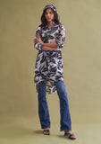 Georgette Relaxed fit Floral Print Tunic - Women Workwear