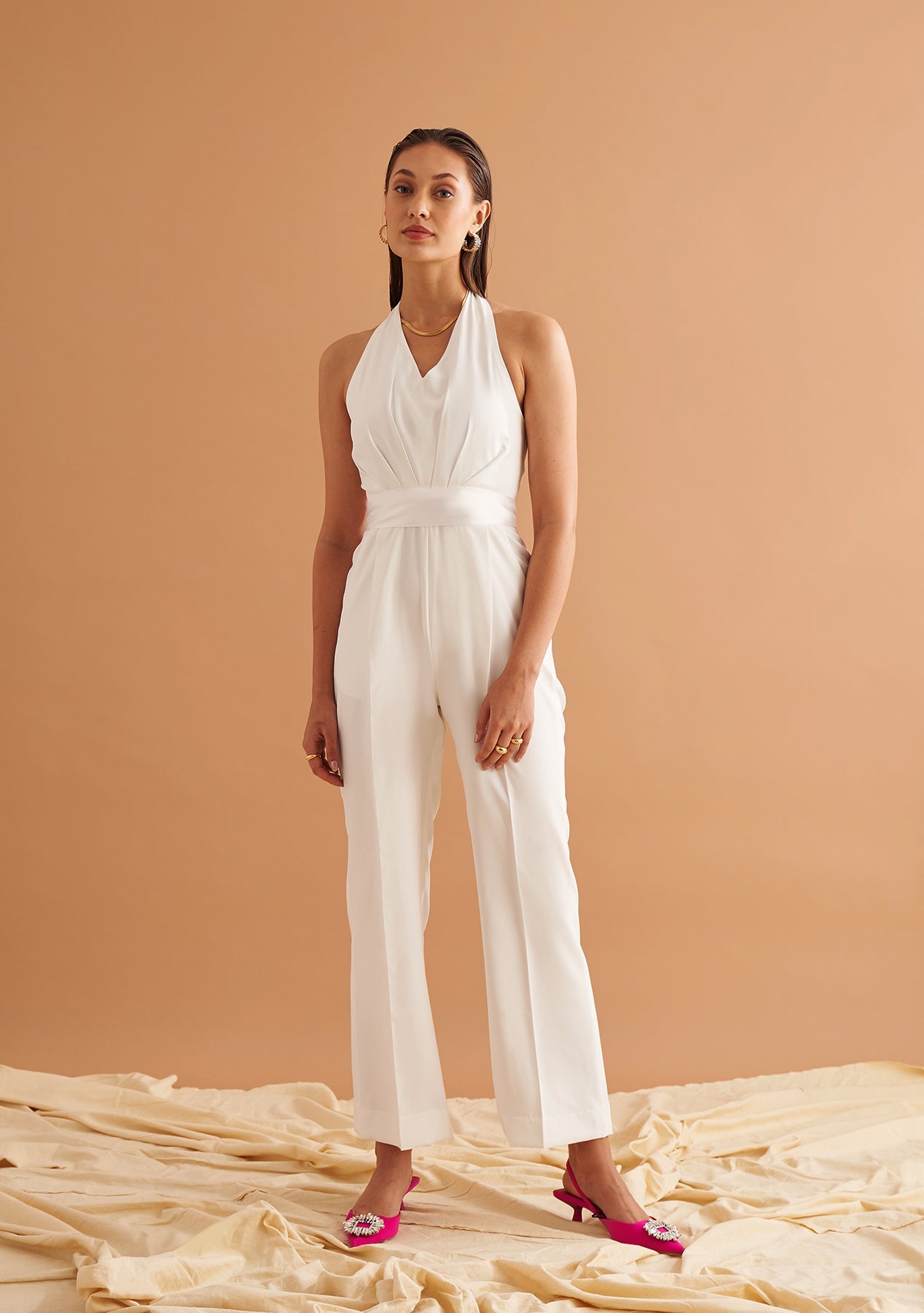 Office Party Women's Sleeveless Jumpsuit – The Ambition Collective